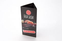 Gaja Sushi brochure